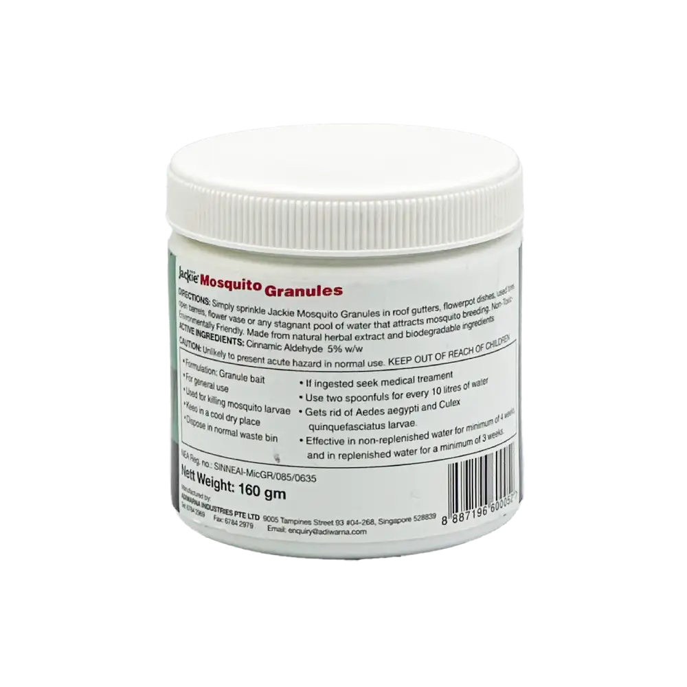 Jackie Mosquito Granules 160gm